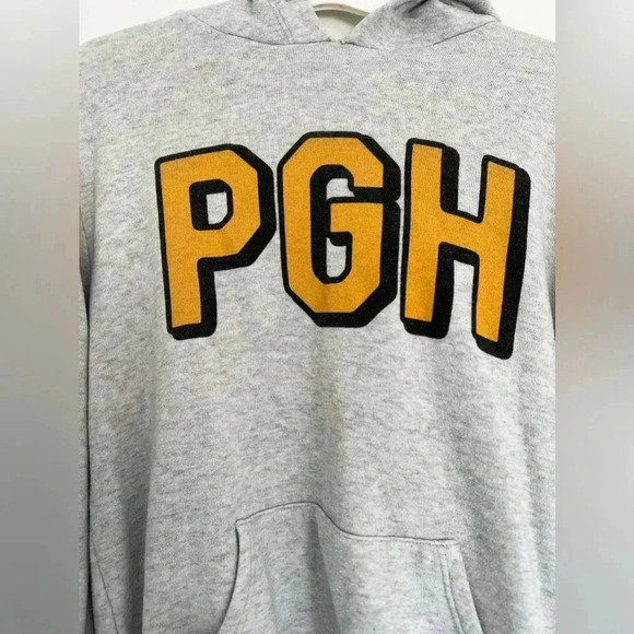 Where I’m From PGH Pittsburgh hoodie size small. Good condition no strings gray - Picture 3 of 3